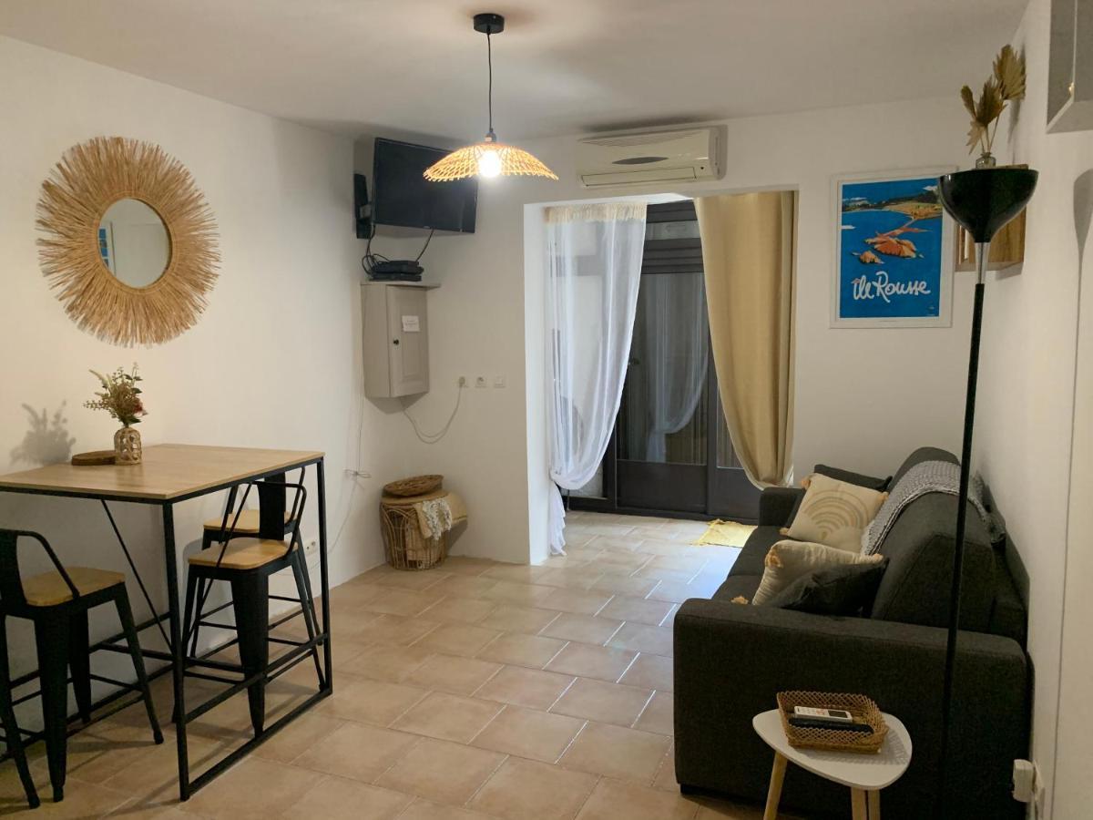 Studio Tout Equipe De 27M2, A 100M De La Mer, Et 500M Des Commerces Algajola  Exterior foto